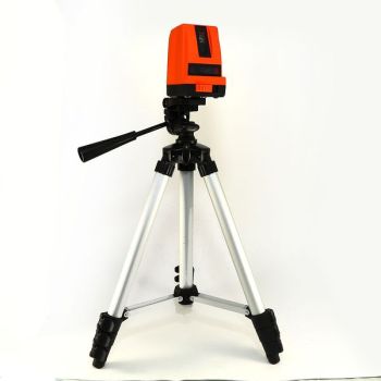 Уровень лазерный диапазон 40м точность±3мм луч красный батарея АА 3шт арт.3019105 888 *1