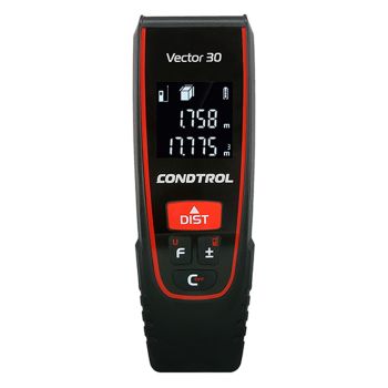 Дальномер лазерный диапазон 0,05-30м точность ± 3мм батарея ААА 2шт Vector 30 CONDTROL *1/30