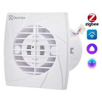 Вентилятор 100 Eco EAFE Electrolux (Ø 100мм, обратный клапан, 100м3/ч, 140*140мм) *1/20