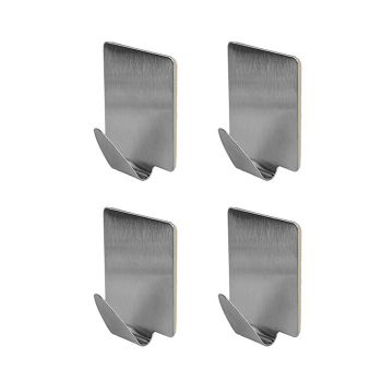 Крючок самоклеящийся металл ЛОФТ простая геометрия (комп.4шт) Вlister SАNBERG *1/240