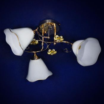 Люстра А2664/3 FG Е27 3*40Вт (h=320; d=550)  VERNER LIGHTING *1