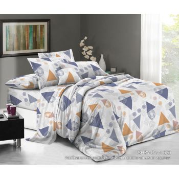 Постельное белье 1,5сп бязь Орхидея SHZY-CY-11020, наволочки 70*70 - 2шт *1