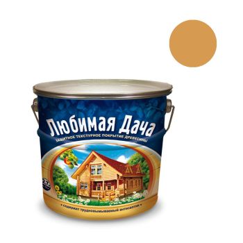 Защитно-декоративное покрытие для древесины алкидное калужница 2,7 л Любимая Дача *1/4/144