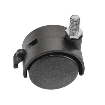 Опора мебельная 50мм с болтом М8 со стопором ЧЁРНАЯ М0898и SANBERG*10