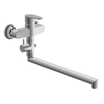 Смеситель д/ванны Cersanit CARI 63028 излив 30 см (без лейки) *1/10