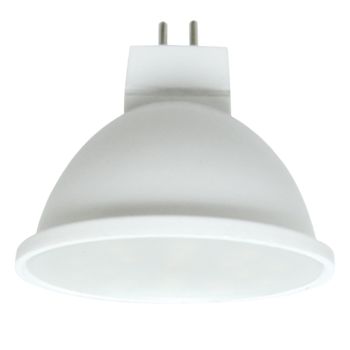 Лампа светодиодная 8,0W-220V GU5.3 MR16 2.7K теплый матовая Ecola 51x50 M2RW80ELC *10/100
