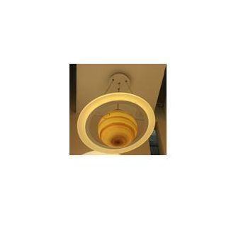 Люстра 8407 CF 20W*2+Е27 coffee 400мм S=6м2  VERNER LIGHTING  *1