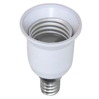 Переходник Е14-Е27 белый TDM SQ0335-1001  *10/50/200