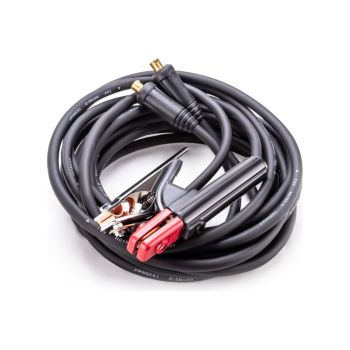 Приспособление для сварки: провода2шт 5м с.35мм2/электрододержат/зажим арт,7023 FoxWeld *1/4