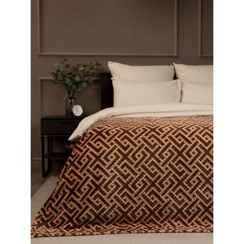 Плед 150*200см фланель коричневый TF FNJPc BR5-BE11 1520 Absolute *1