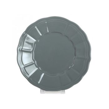 Тарелка керамич. "Grey" мелкая d21см PT010021F620 "Keramika" *12