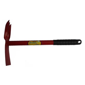 Мотыжка комбинир L-350, с тяпкой, метал. ручка, ПВХ насадка "Усадьба Люкс" МК3-1м  *1/15