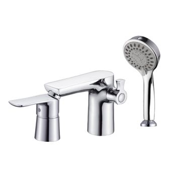 Смеситель д/ванны врезной 3-х позиционный "Potato" P1149  *1/10***