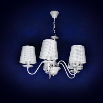 Люстра N1983/5 WG Е14 5*40Вт (h=680; d=630)  VERNER LIGHTING *1