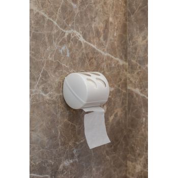 Держатель д/туалетной бумаги пластм. "Light" Белое облако KL151212048 *1/30