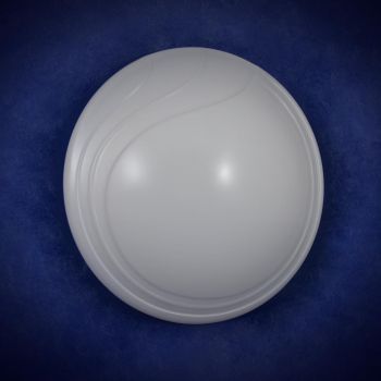 Светильник светодиодный акриловый 270мм 24W8008/12W*2 002 LED 3р(т.и х.свет,смеш)б/пультаS=10м2VERNER LIGHTING *1/20