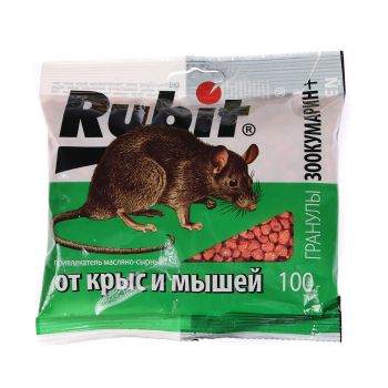 Гранулы от грызунов 100г Зоокумарин+ (Летто) *10/50