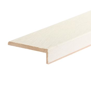 Наличник ПВХ телескопический Шелкография жемчужная 70*2150мм BROZEX-WOOD *10