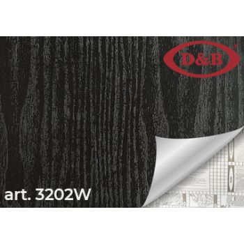 Пленка самоклеящаяся 45см*8м  3202W черное дерево D&B (Китай)  *1/20