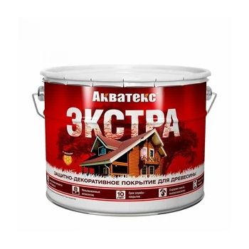 Защитно-декоративное покрытие для древесины алкидное рябина 2,7 л Акватекс-ЭКСТРА *1/4/144