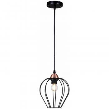 Люстра IL2001-1PA-05 BK ROSE GD 40Вт Е27 S=6м2  *1