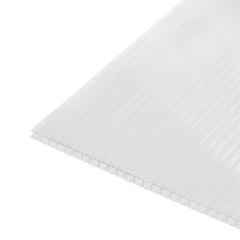 ПОЛИКАРБОНАТ 6,0 мм прозрачный ПОЛИЛАЙН  2,1*6 м *1/200