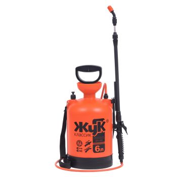 Опрыскиватель  6л помповый с удочкой "Жук"  ОП-207  *1/6