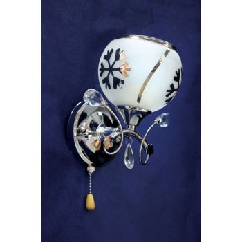 Бра K0867/1W    Снежинка   1*60W E27  2сорт