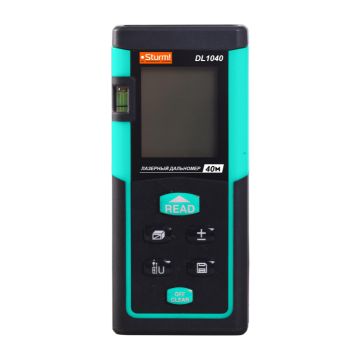 Дальномер лазерный диапазон 0,05-40м точность ± 2мм батарея ААА 2шт DL1040 STURM *1/10**
