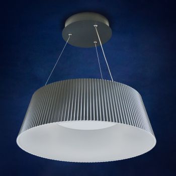 Люстра 8690/60W gray 400 мм 3 реж., пульт S=8м2 VERNER LIGHTING *1