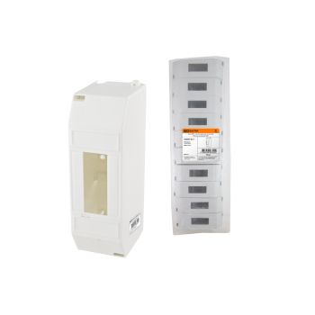 Бокс  О/П 1-2мод КМПн IP20 белый TDM SQ0907-0111 инд. штрихкод  *1/10/140