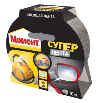 Супер Лента Момент 10 м (серебр) 1760304   *1/6