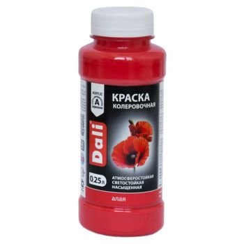 Колер краска алый 0,25 л ДАЛИ *1/12
