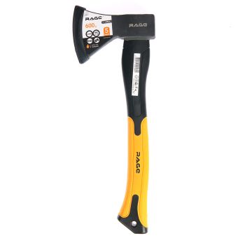 Топор 600г с фиберглассовой рукоятью VIRA RAGE арт.900211