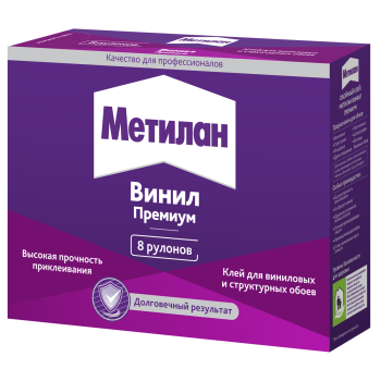 Клей для обоев виниловый 200г "Метилан Винил Премиум" БЕЗ ИНДИКАТОРА 1960496  36м2 *1/24