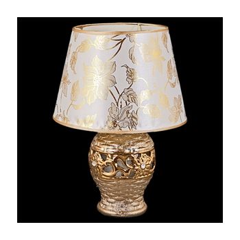 Лампа настольная 02550-0.7-01  Е14 30Вт (керамика+абажур) *1