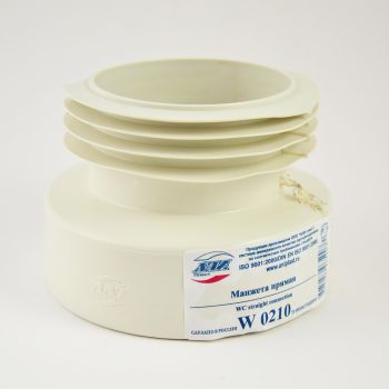 Муфта сливная д/унитаза прямая  АНИ   W0210 *1/60