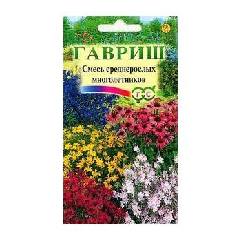 Семена Декоративная смесь среднерослых многолетников 0,1гр Гавриш *10/200