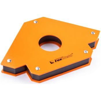 Угольник магнитный углы монтажа 45/60/135 до 45кг FIX-6 FoxWeld *1/6