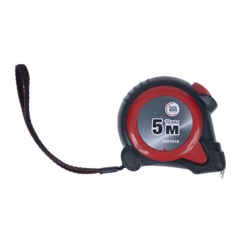 Рулетка  7,5м х25мм резино-пластик.корп. стальная лента автостоп магнит арт2501517Toolberg*1/12/60**