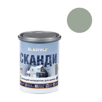 Антисептик для дерева акриловый кроющий фьорд 0,75 л Акватекс СКАНДИ *1/6/576