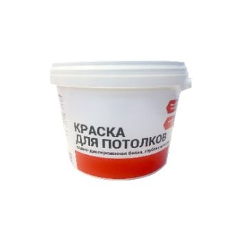 Краска акриловая для потолков 10 кг глубокоматовая  *1/48