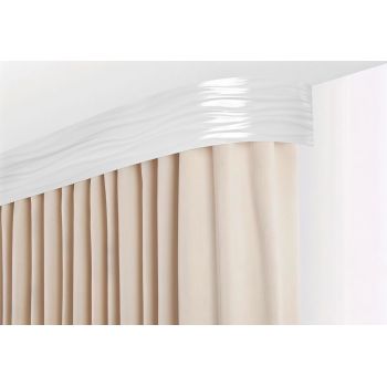 Карниз потолочный 3-рядный Белый Бриз 1,6м 5см Легранд *1/5