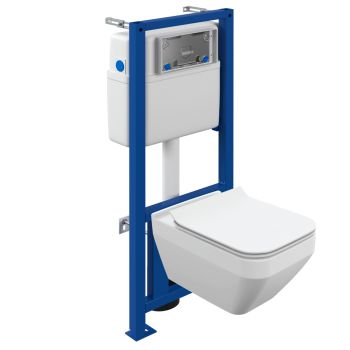 Инсталляция CREA SQUARE CO (унитаз, кр.slim DP lift+инст LINK PRO, без кнопки)Cersanit*1*