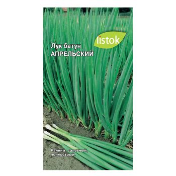 Семена Лук батун Апрельский 0,25гр LISTOK *10/500