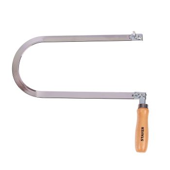 Лобзик ручной 130*250мм хромированный (без полотна) STAYER COBRA *1/10