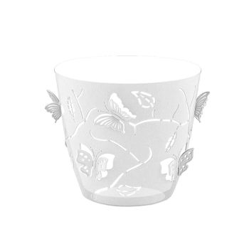 Кашпо пластм. "Butterflies" 0,7л d верха 115мм h105мм д/Орхидей PT101710000 ("Plast Team")*1/20