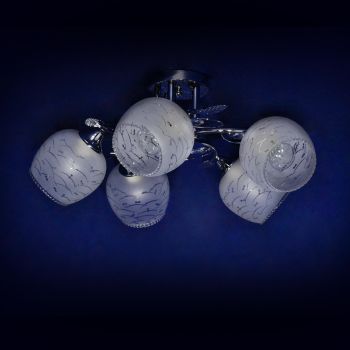 Люстра А2676/5 CH Е27 5*40Вт (h=280; d=560)  VERNER LIGHTING *1