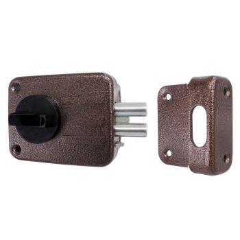 Замок накладной ПРО-САМ BORDER ЗНД 1АТ 087100 медный антик (Рязань) *1/20