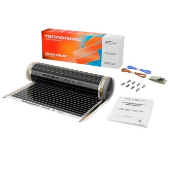 Теплый пол пленочный комплект "Теплолюкс" SlimHeat 1100Вт/ширина 0,5/S обогрева 5кв.м *1